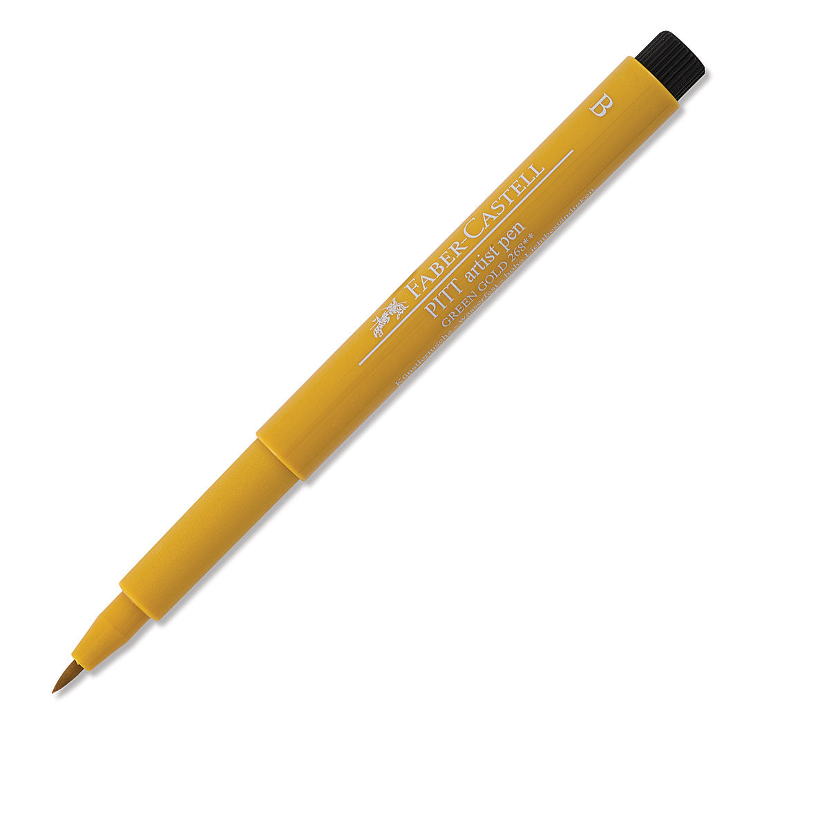 FABER CASTELL PITT PEN GREEN GOLD