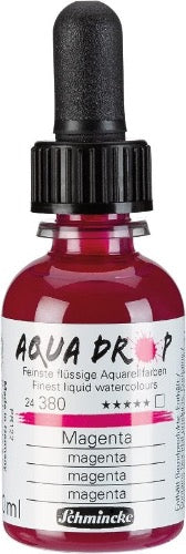 Schmincke - AQUA DROP, liquid, pigment-based watercolor, Magenta in 30 ml