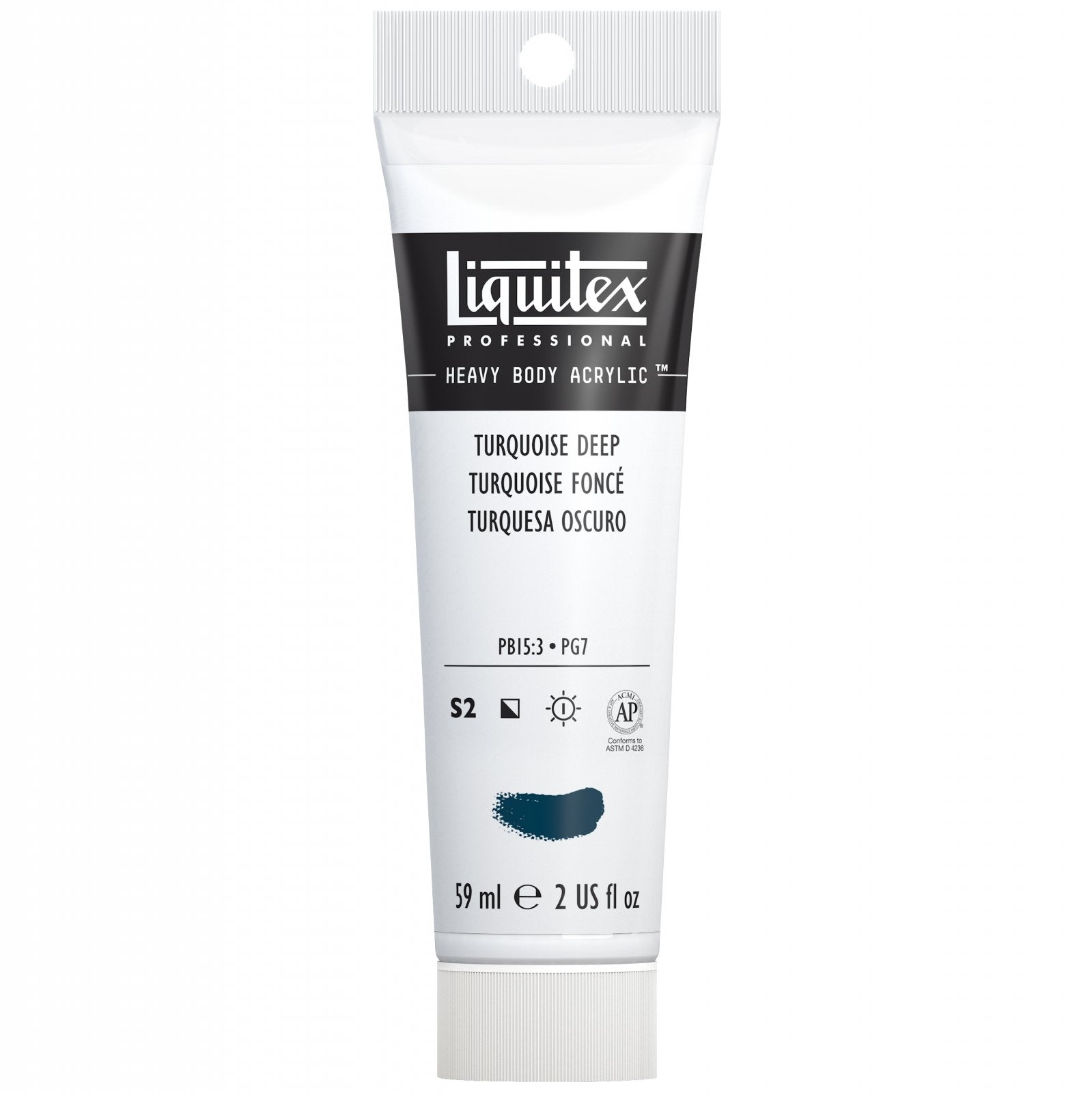 Liquitex Heavy Body Turquoise Deep 2oz