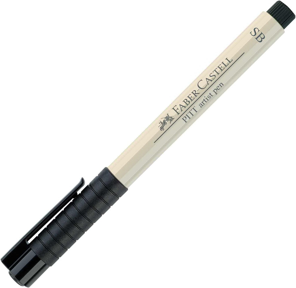 FABER CASTELL PITT PN SF BR WRM GRY I