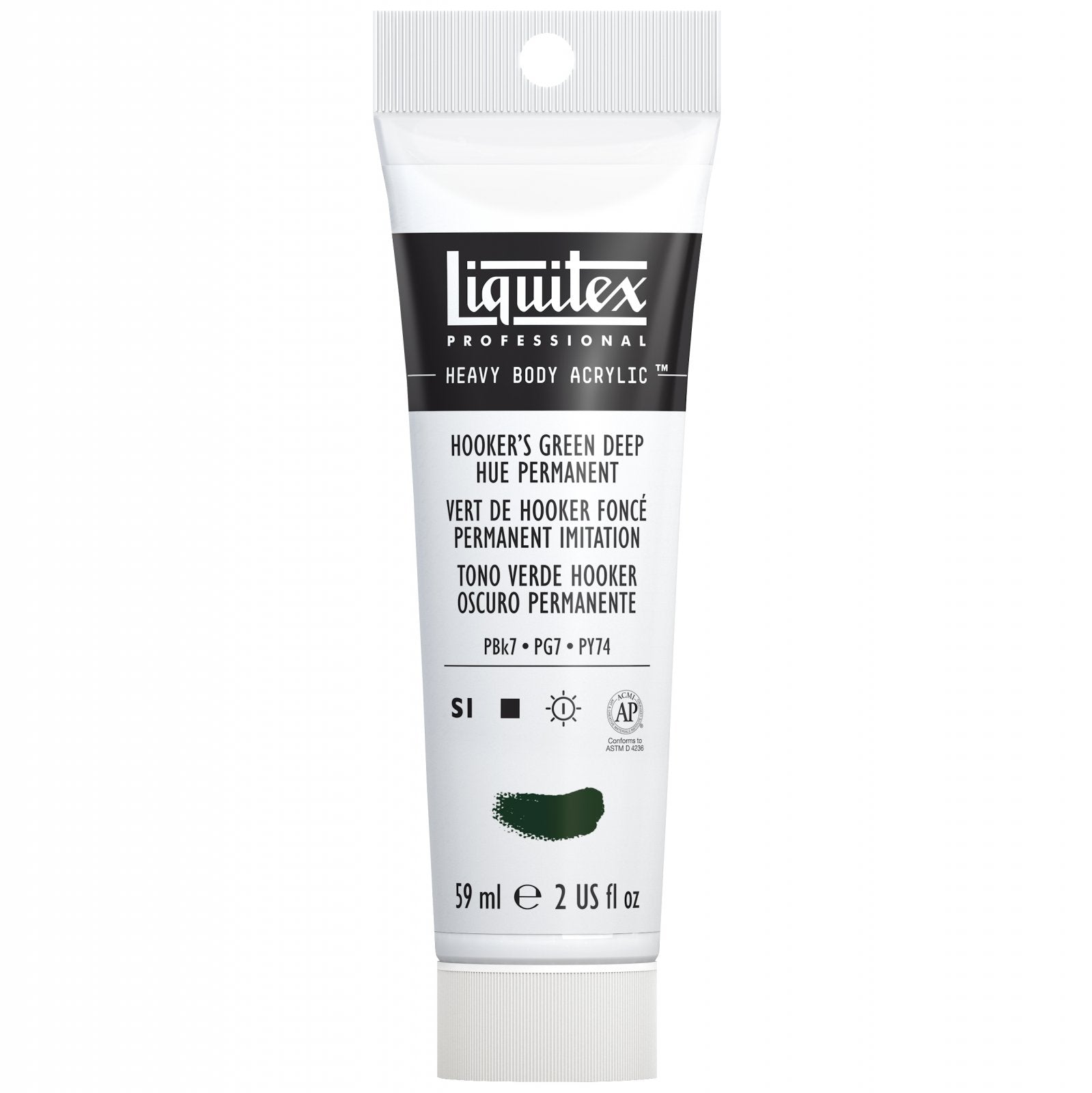 Liquitex Heavy Body Hookers Green Deep Hue Permanent 2oz