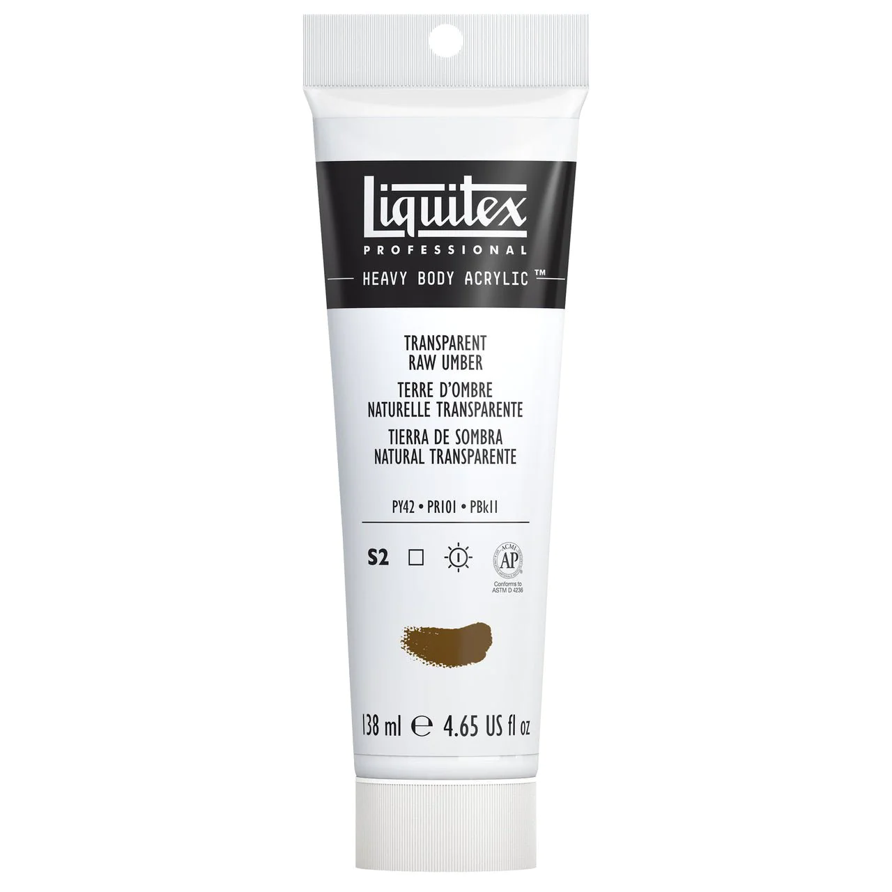Liquitex Heavy Body Transparent Raw Umber 4.65oz