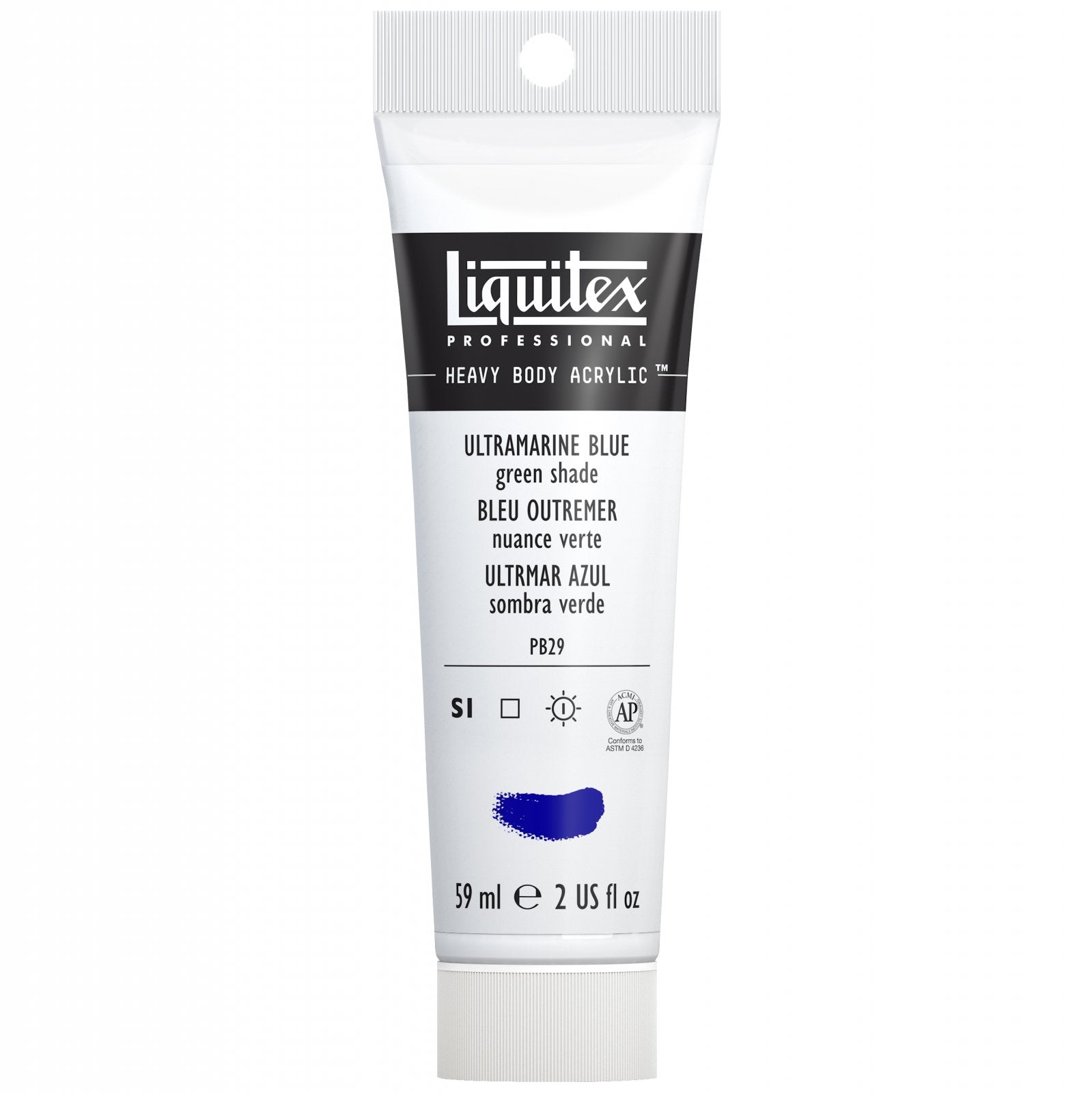 Liquitex Heavy Body Ultramarine Blue (Green Shade) 2oz