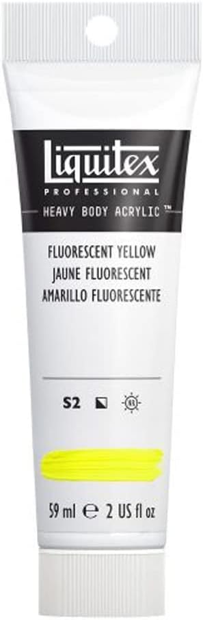 Liquitex Heavy Body Fluorescent Yellow 2oz