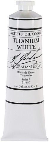 M. Graham Titanium White Oil paint 150ml