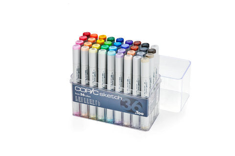 COPIC SKTCH SET 36PC