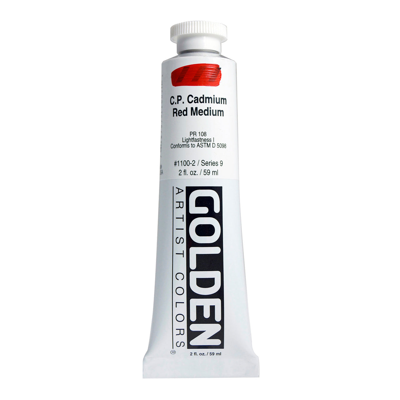 HB 2OZ CP CADMIUM RED MD