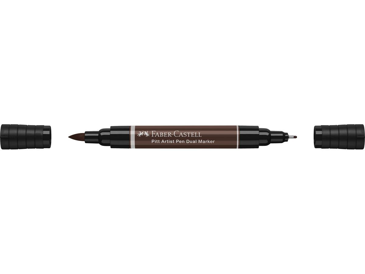 FABER CASTELL PITT DUAL DARK SEPIA