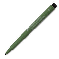 FABER CASTELL PITT PEN CHISEL CHR GRN