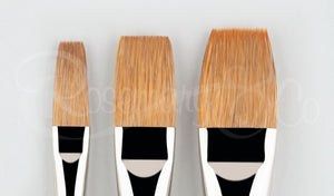 Series 769. Chisel One Stroke Sable Mixture