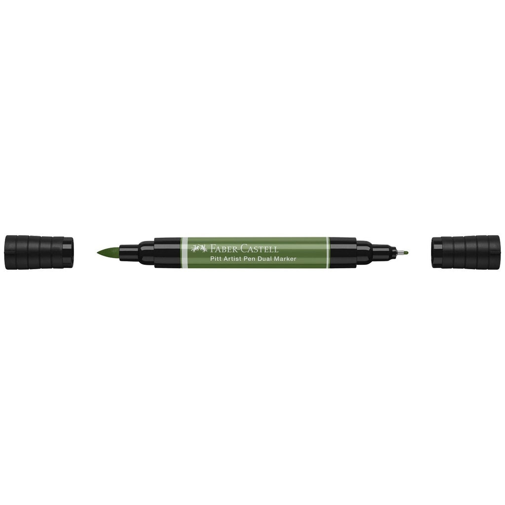 FABER CASTELL PITT DUAL CHROME GRN OP