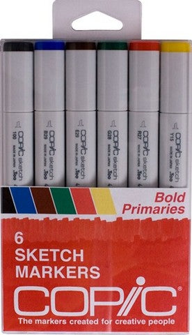 SKETCH 6PC BOLD PRIMARIE