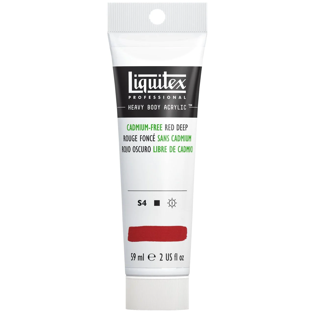 Liquitex Heavy Body Cadmium Free Red Deep 2oz