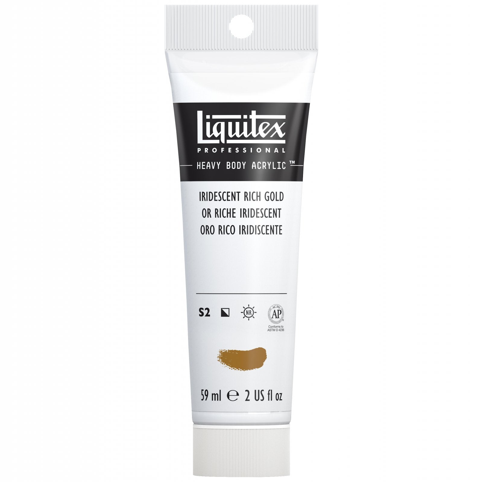 Liquitex Heavy Body Iridescent Rich Gold 2oz