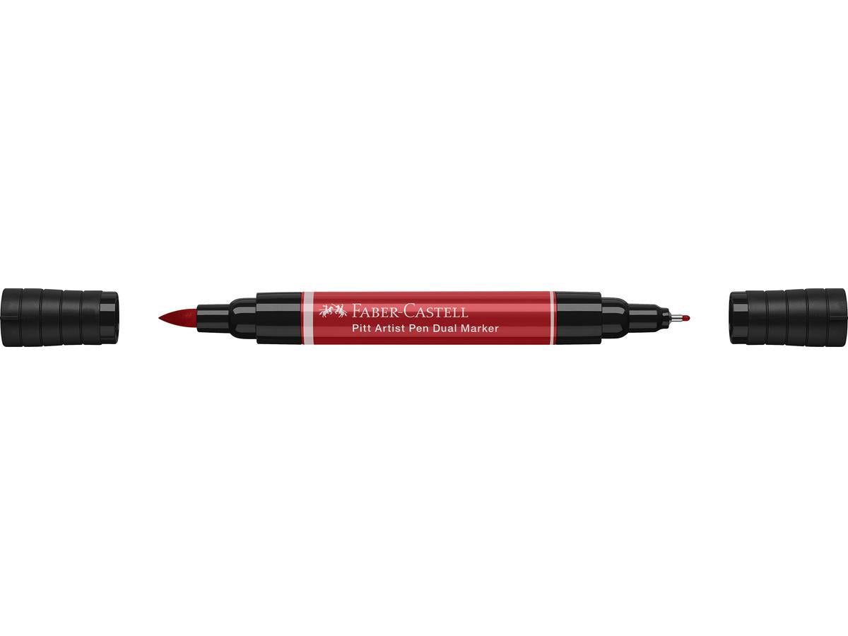 FABER CASTELL PITT DUAL DP SCARLET RED