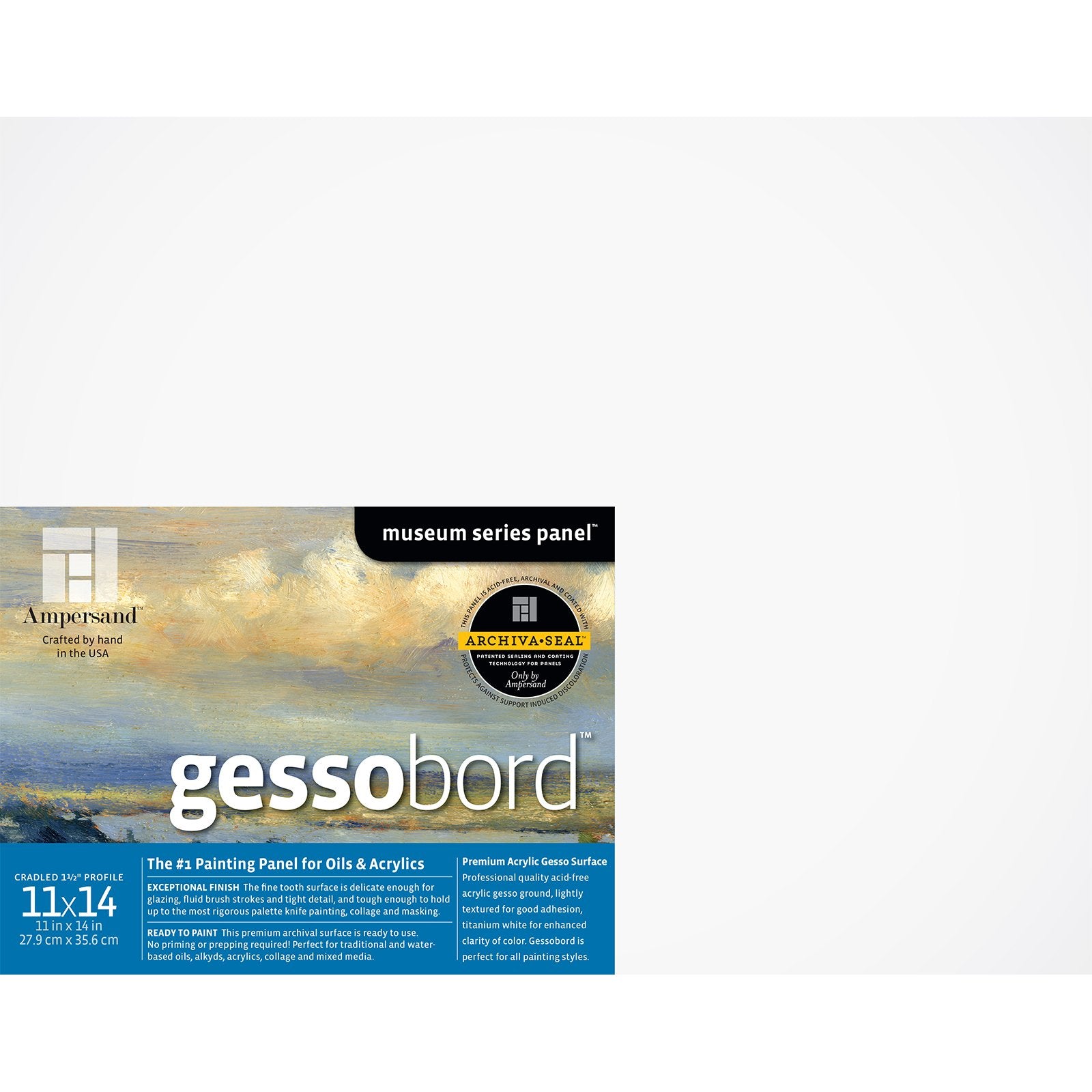 GESSOBORD 1/8IN FLAT 11X14