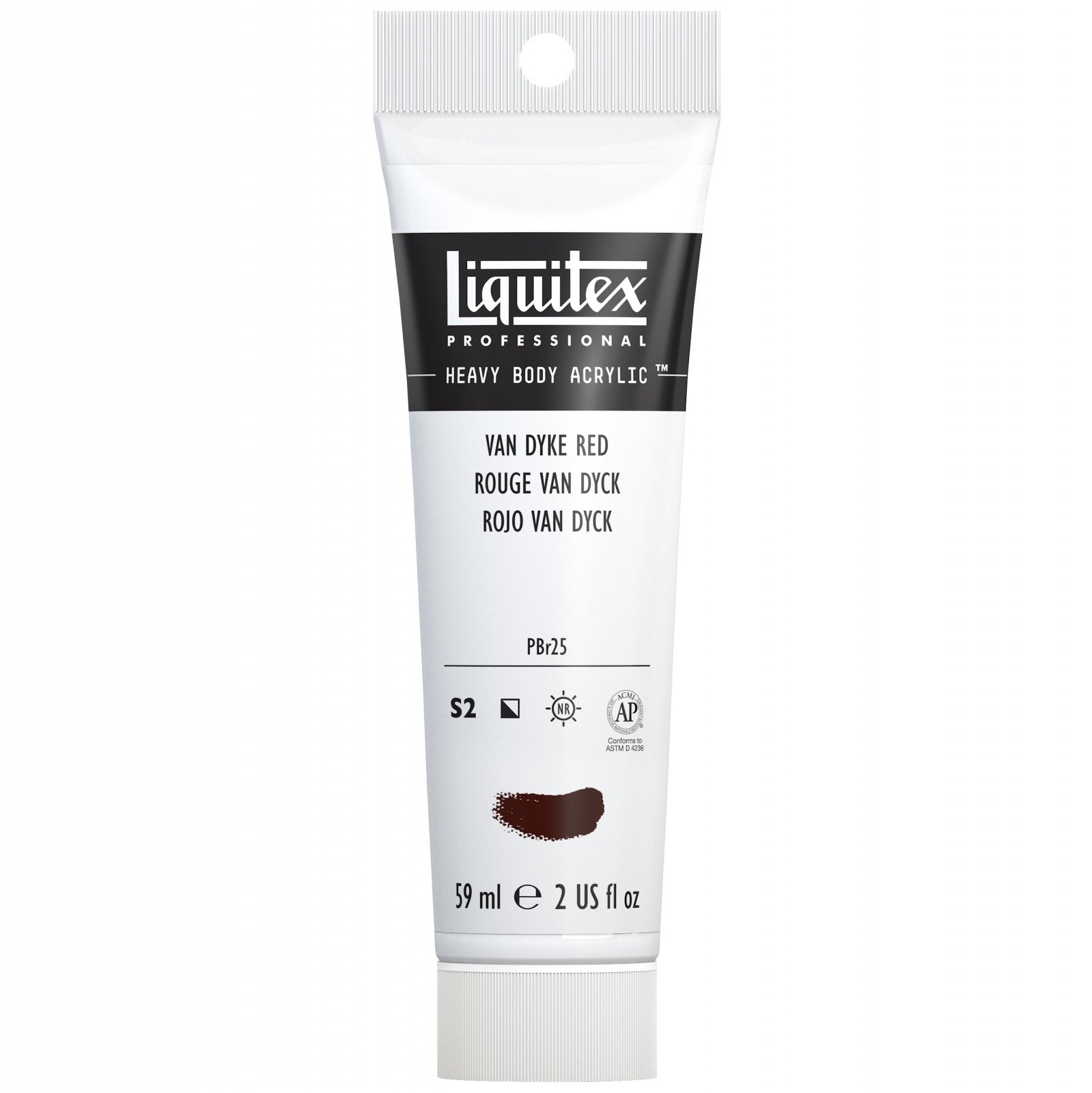 Liquitex Heavy Body Van Dyke Red 2oz