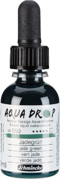 Schmincke - AQUA DROP, liquid, pigment-based watercolor, jade green in 30 ml