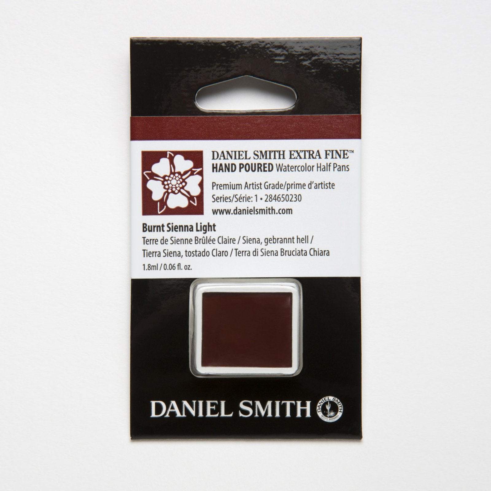 DS WC 1/2 PAN BURNT SIENNA LHT