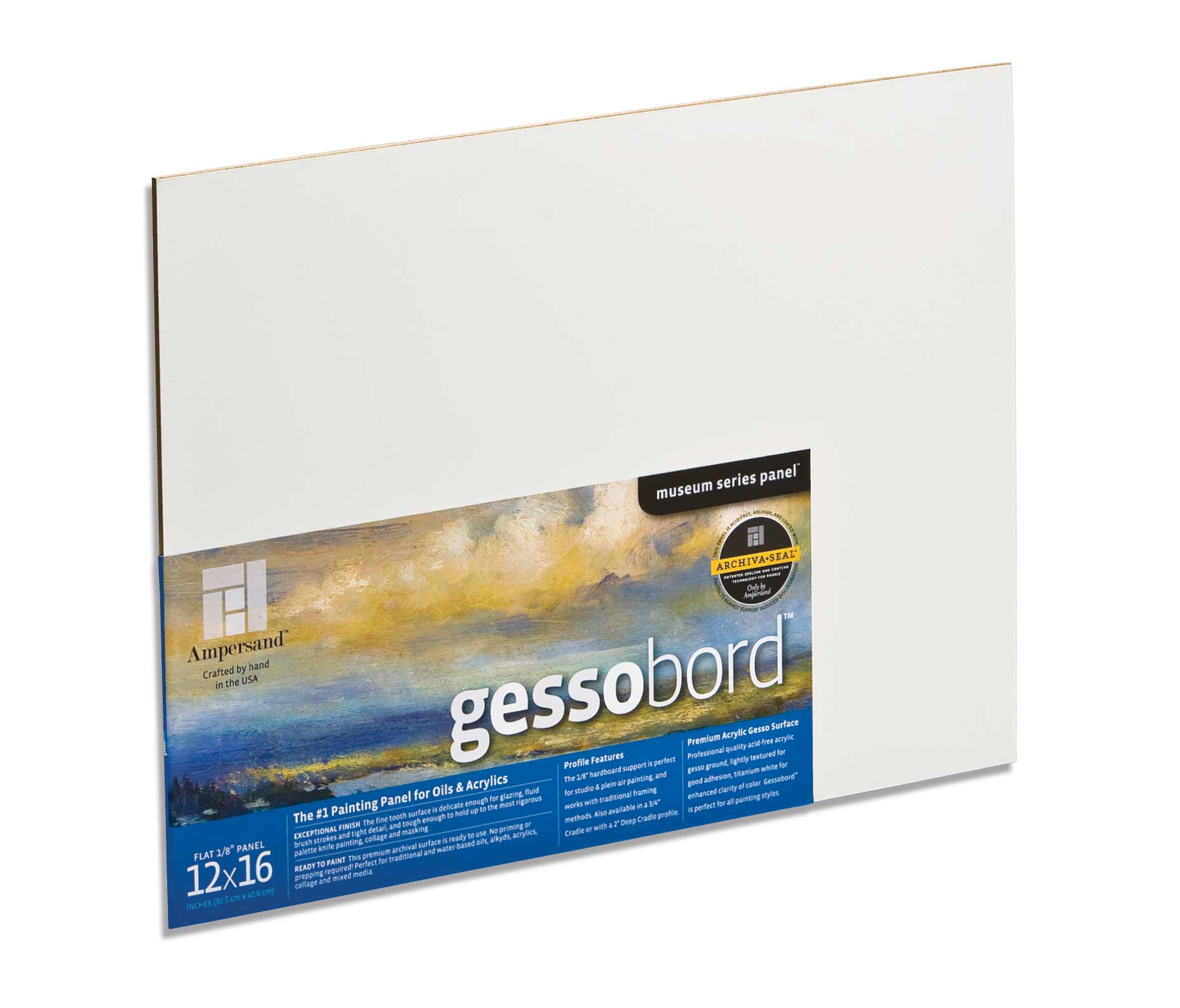 GESSOBORD 1/8IN FLAT 8X8