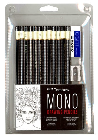Tombow Mono Drawing Pencils 12-piece set