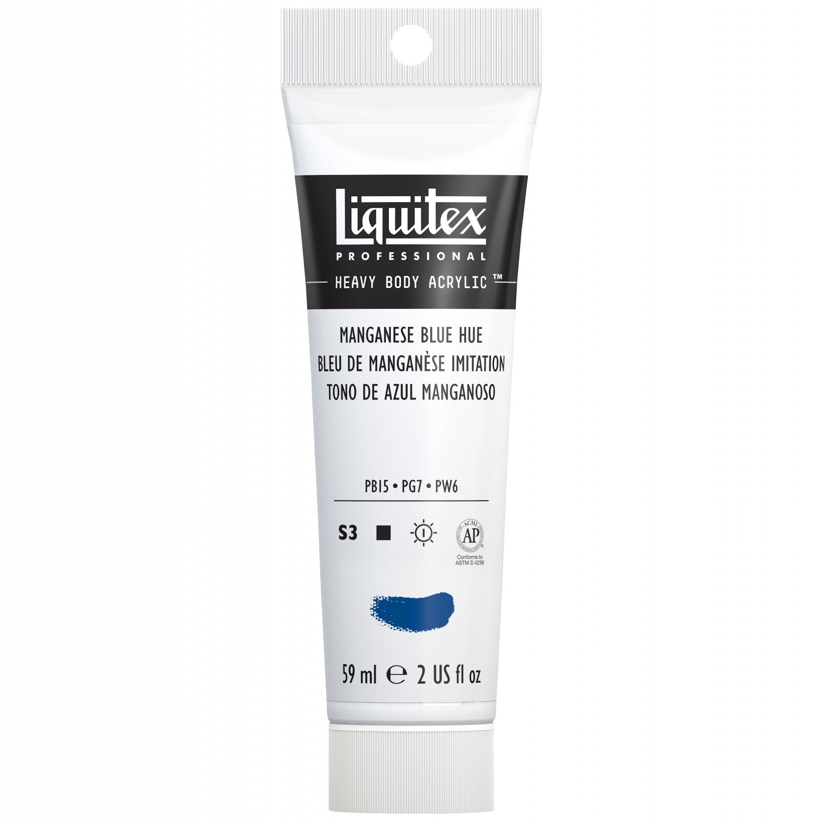 Liquitex Heavy Body Manganese Blue Hue 2oz