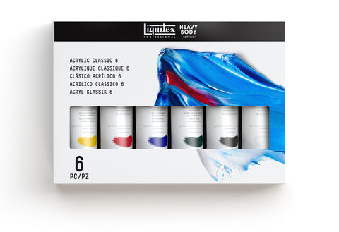 Liquitex Heavy Body Classic Set of 6
