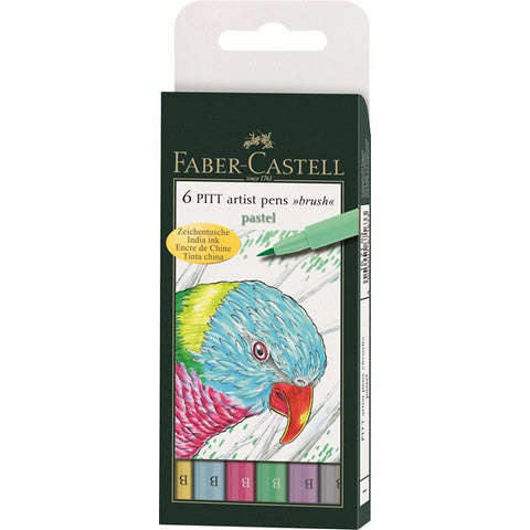 FABER CASTELL PITT PASTELS 6PC SET