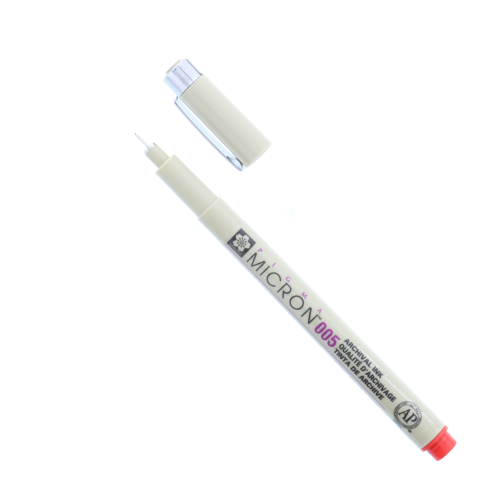 MICRON PEN .20MM RED