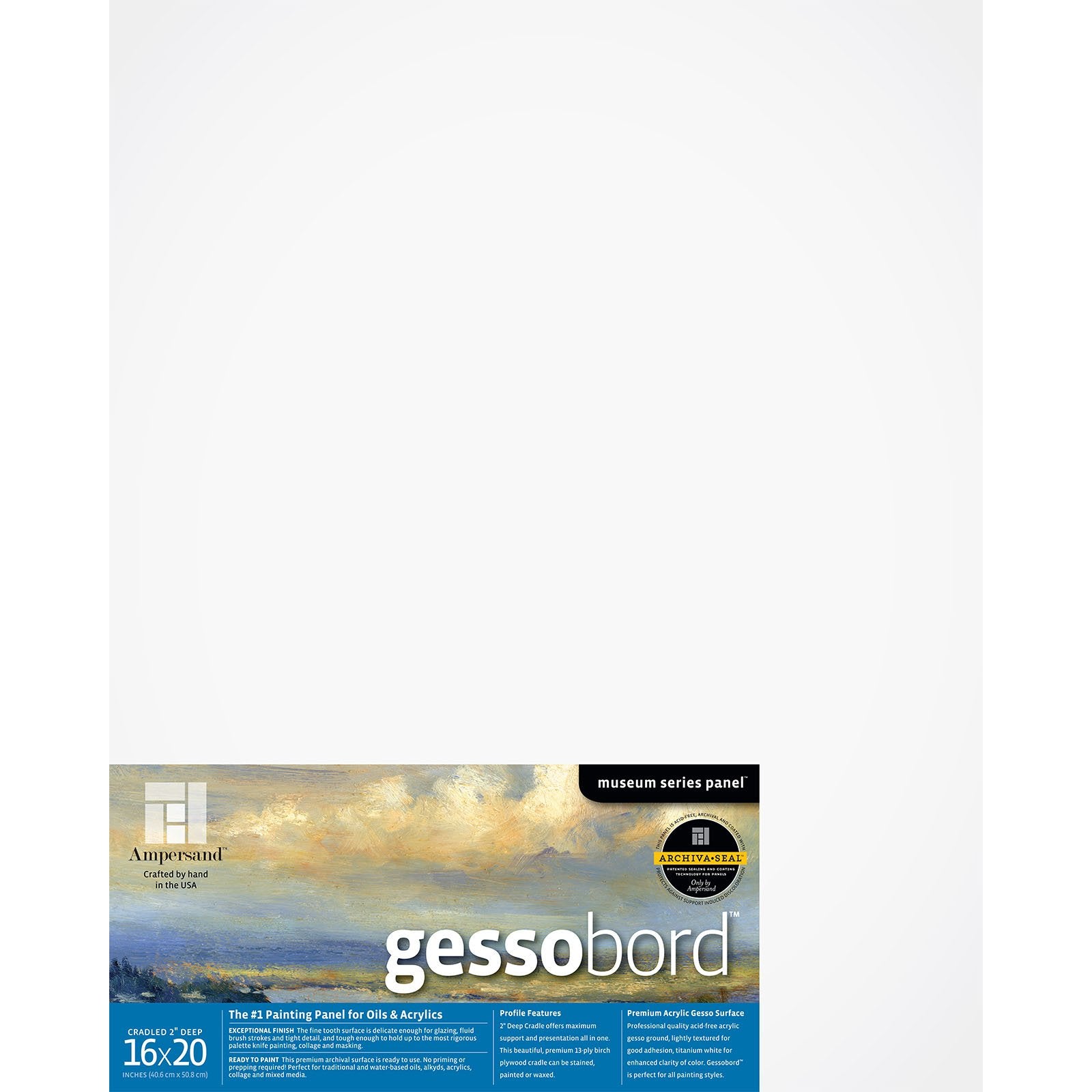 GESSOBORD 3/4IN CRAD 16X20