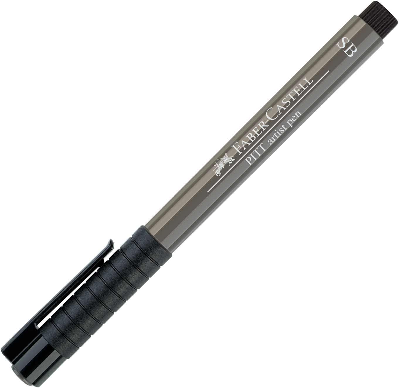 FABER CASTELL PITT PN SF BR WRM GRY IV