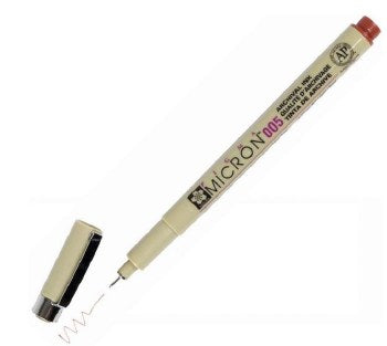 MICRON PEN .20MM BROWN