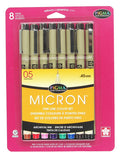 MICRON ST ASST 05 8PC