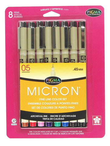 MICRON ST ASST 05 8PC