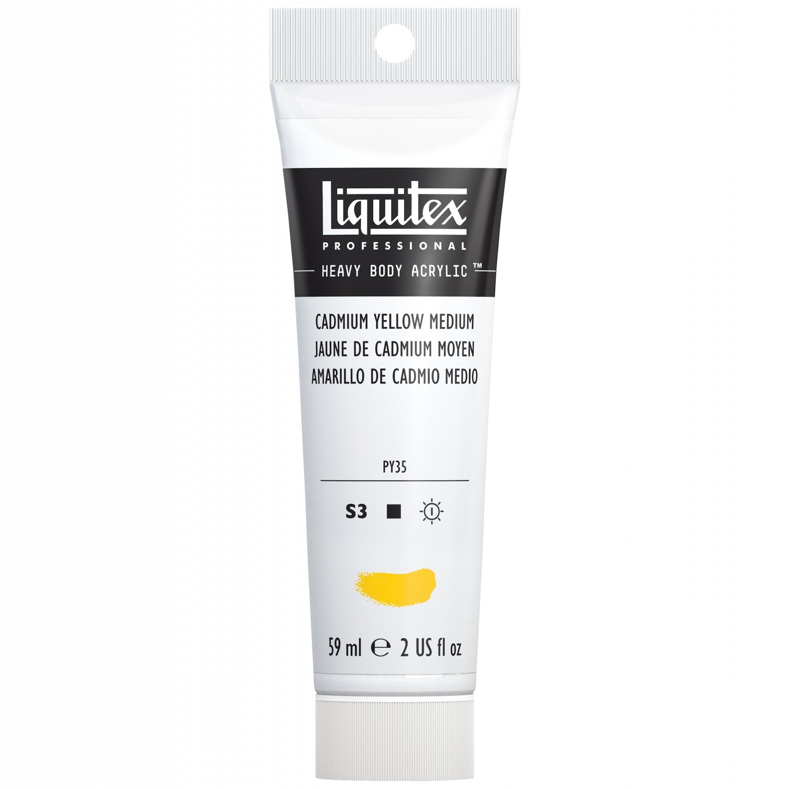 Liquitex Heavy Body Cadmium Yellow Medium 2oz