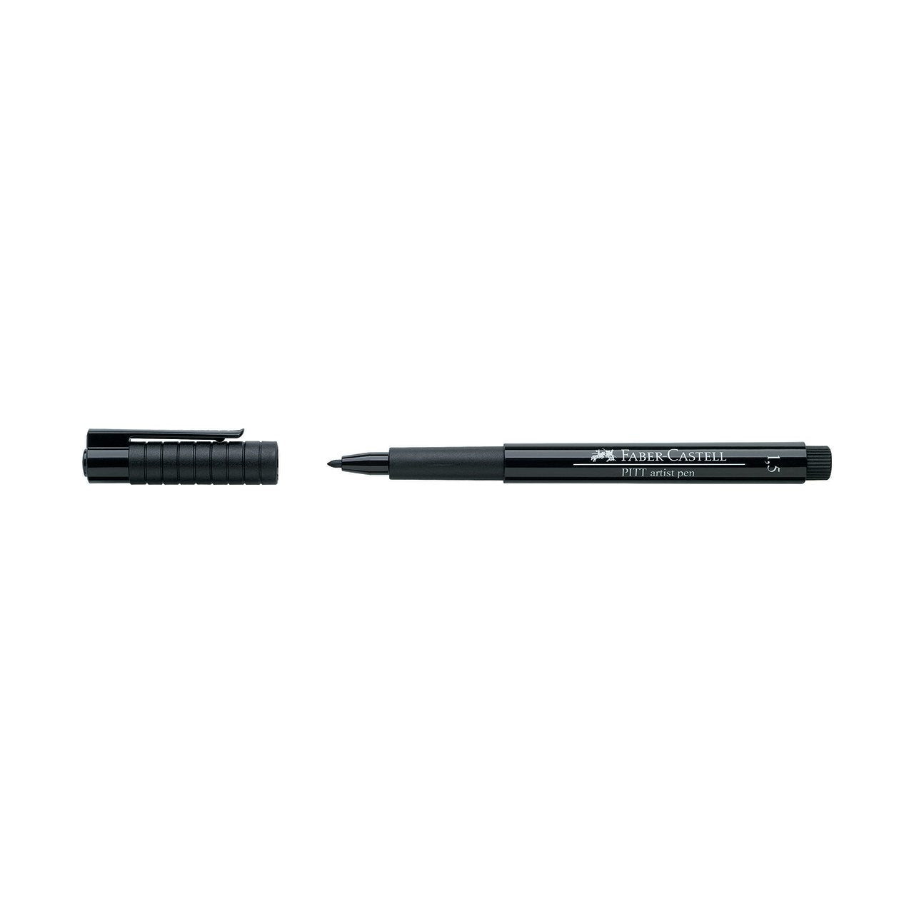 FABER CASTELL PITT PEN 1.5 BULLT BLACK