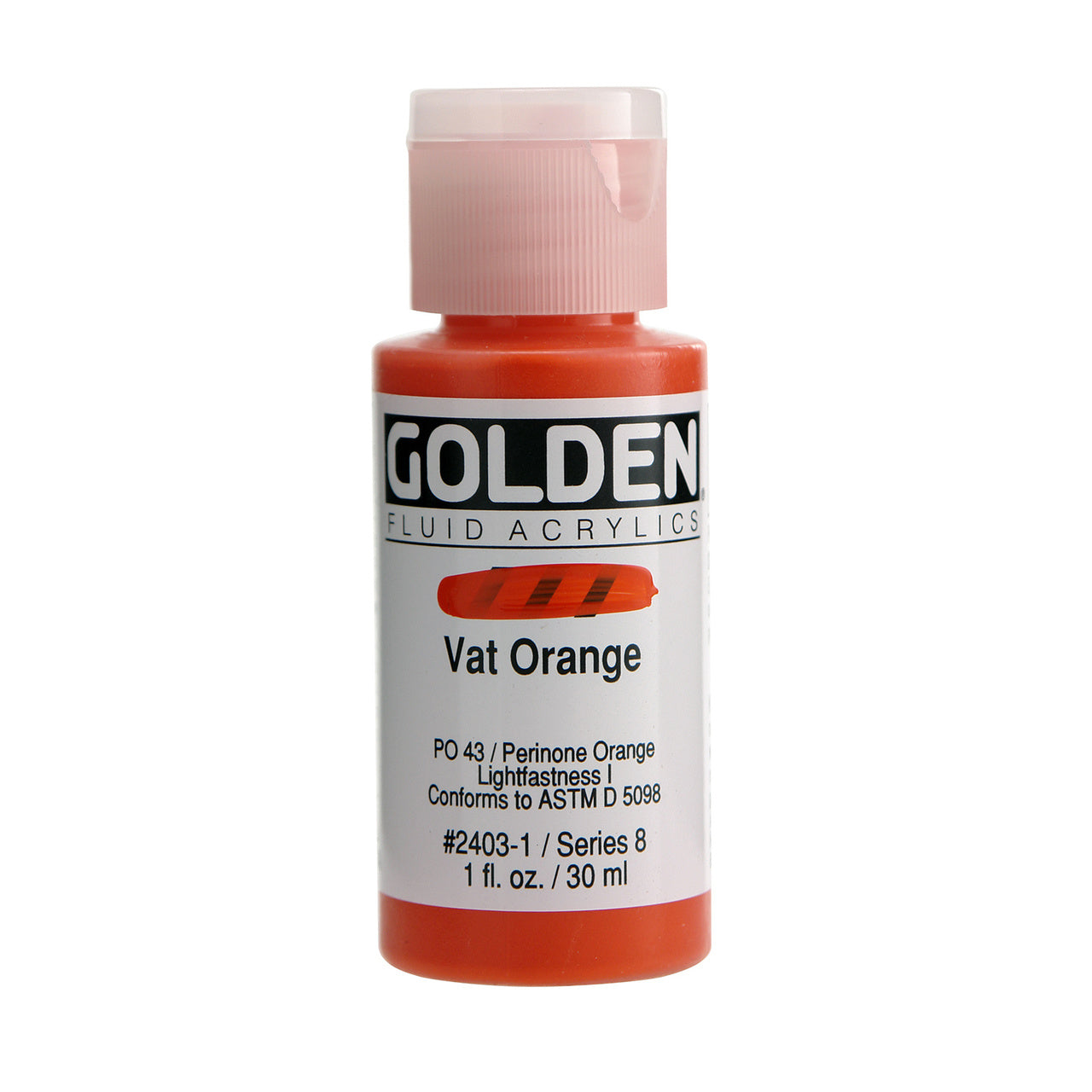 FLUID 1OZ VAT ORANGE