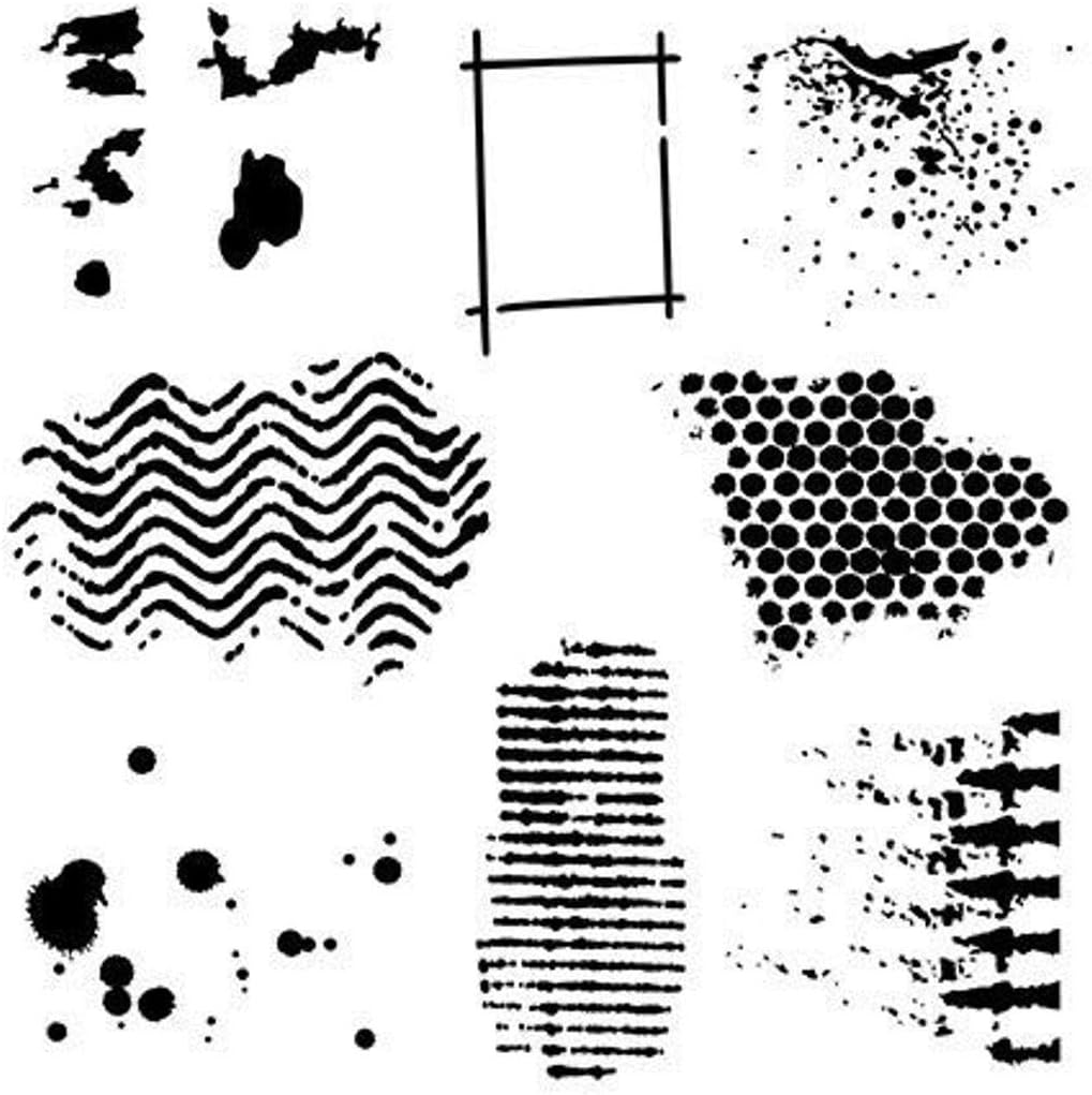 STENCIL TEXTURIZED 6X6