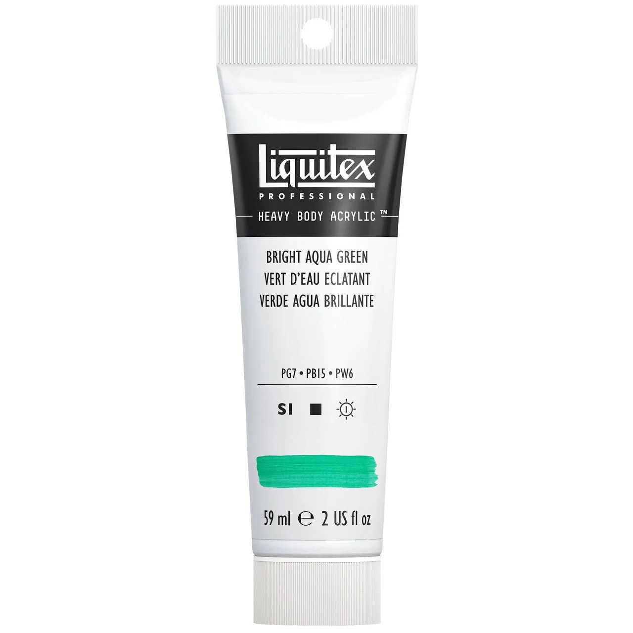 Liquitex Heavy Body Bright Aqua Green 2oz