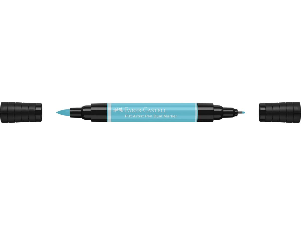 FABER CASTELL PITT DUAL LT COBALT TURQ