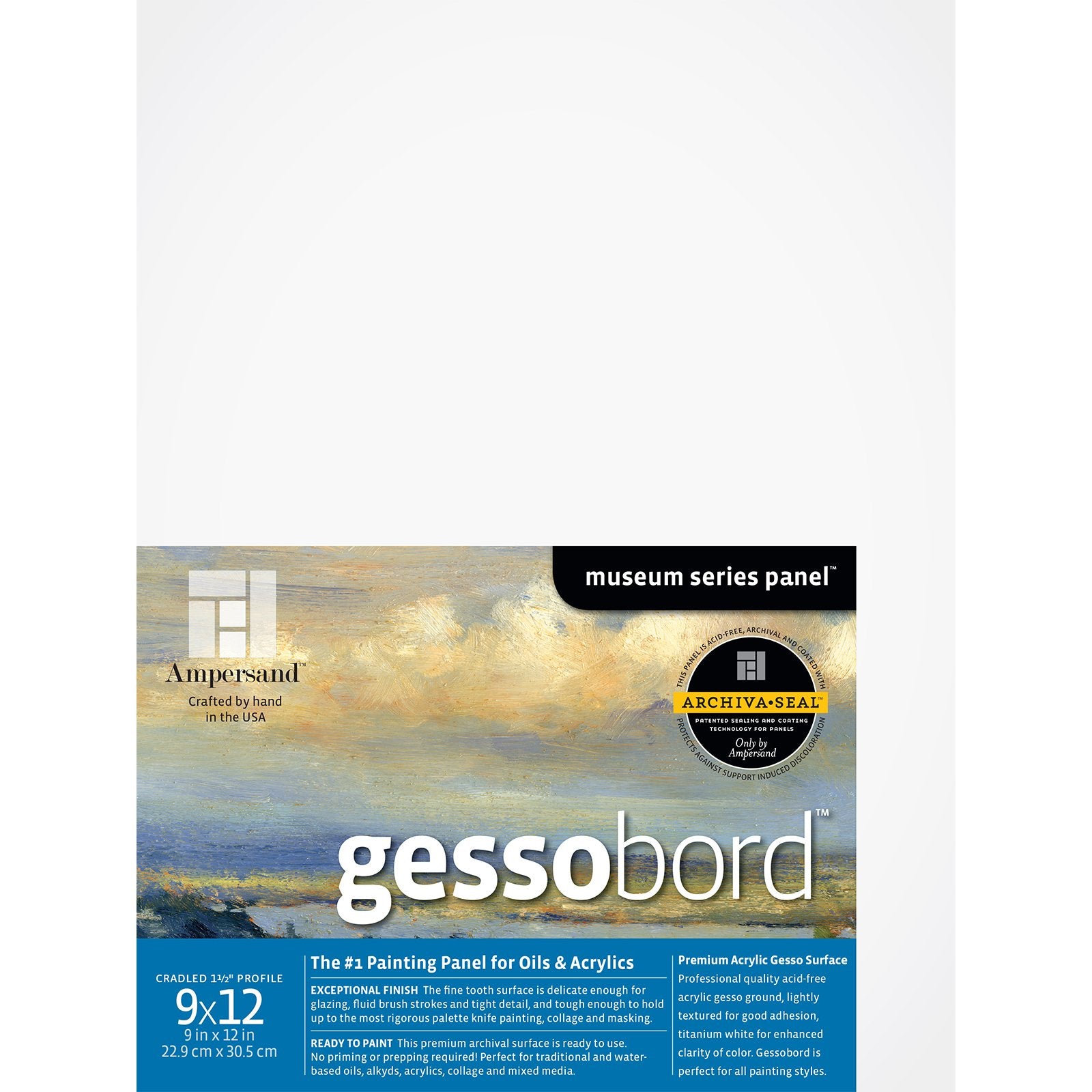 GESSOBORD 1/8IN FLAT 9X12