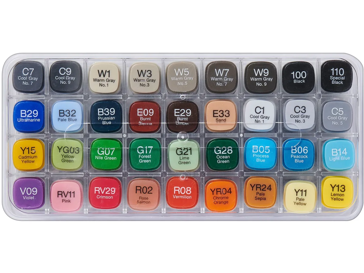 COPIC ORIG SET 36PC