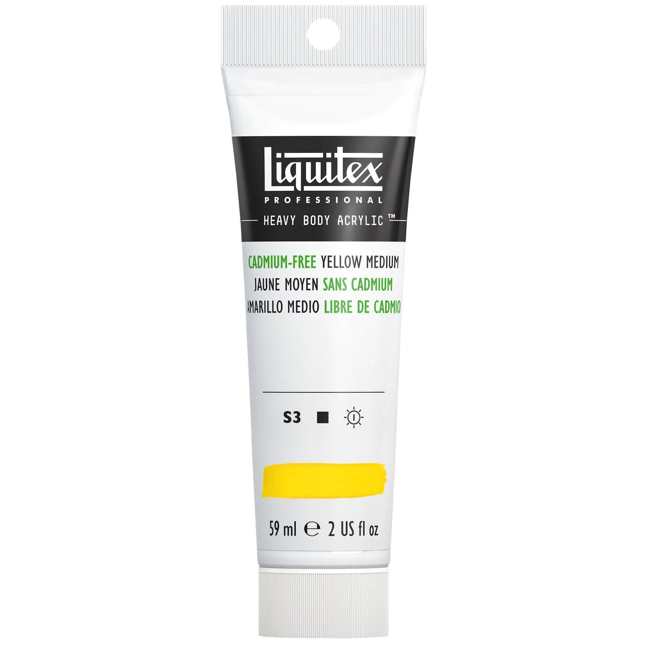Liquitex Heavy Body Cadmium Free Yellow Medium 2oz