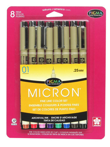 MICRON ST ASST 01 8PC