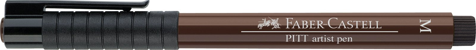 FABER CASTELL PITT SEPIA MEDIUM PEN