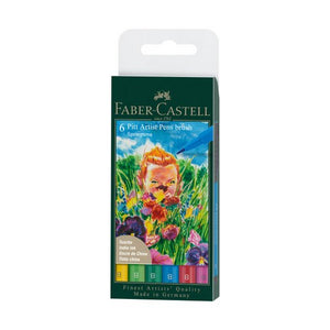 FABER CASTELL PITT 6CT SPRINGTIME