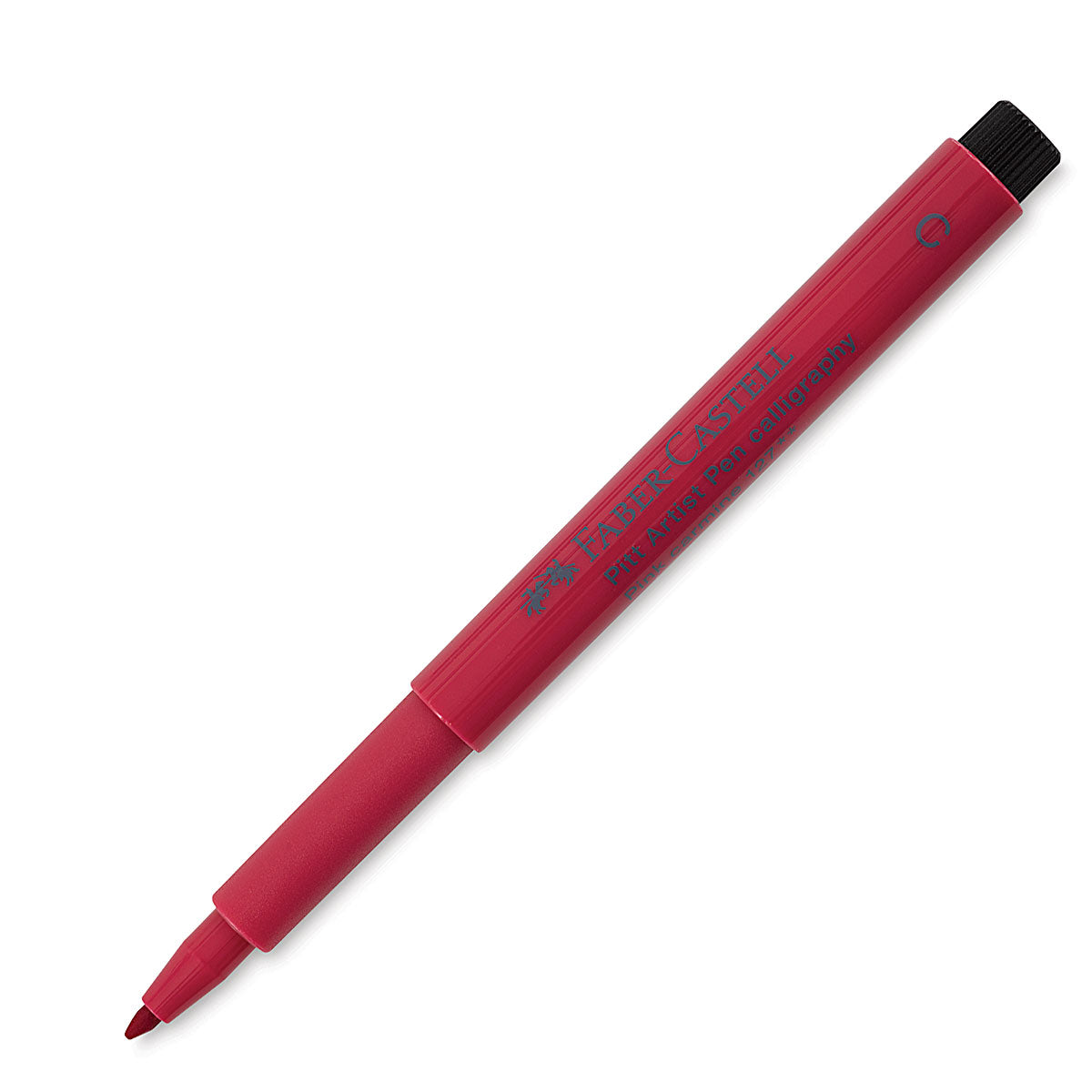 FABER CASTELL PITT PEN CHISEL PNK CARM
