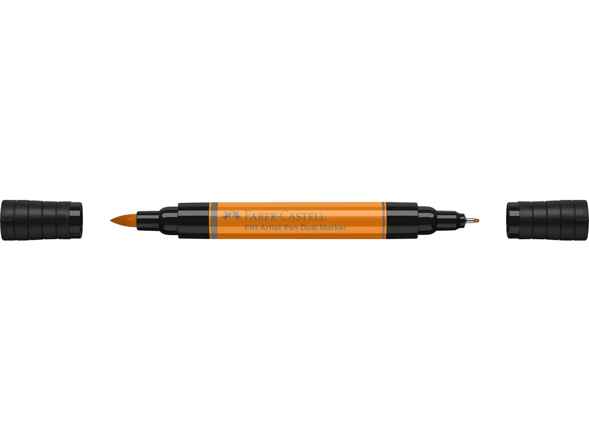 FABER CASTELL PITT DUAL ORANGE GLAZE