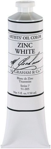 M. Graham Zinc White 150ml oil paint