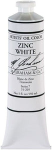 M. Graham Zinc White 150ml oil paint